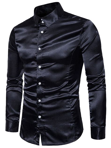 elegant silk shirts for men.